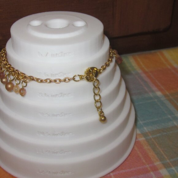 Premier Designs Gold Tone Beaded Bracelet - Picture 3 of 3